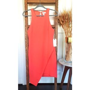 Coral semi racerback dress
